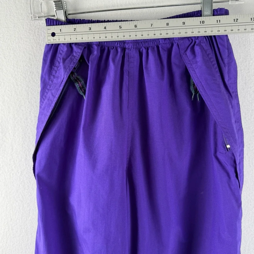 VTG Helly Hansen Helly Tech Waterproof Full Zip Rain Snow Wear‎ Over Pants Sz S